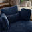 50" W Oversized Upholstered Swivel Barrel Chair-205931519