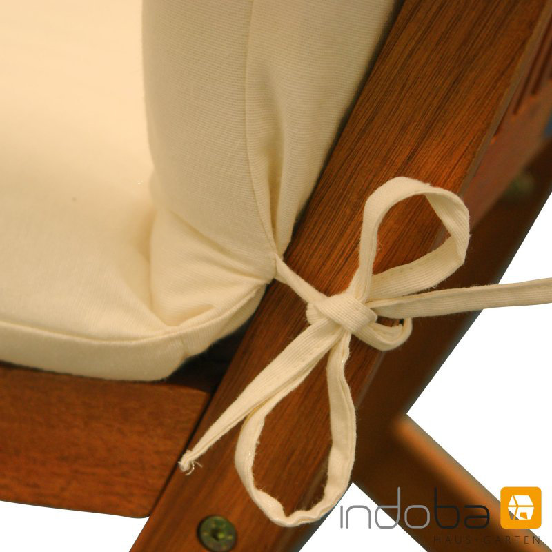 Afrin Garden Dining Chair Cushion, Cream