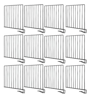 Keidrick Shelf Divider (Set of 6) Rebrilliant