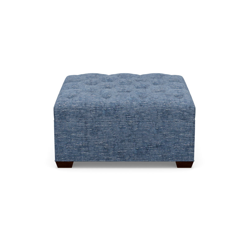 Square Ottoman, 9637-51, Walnut