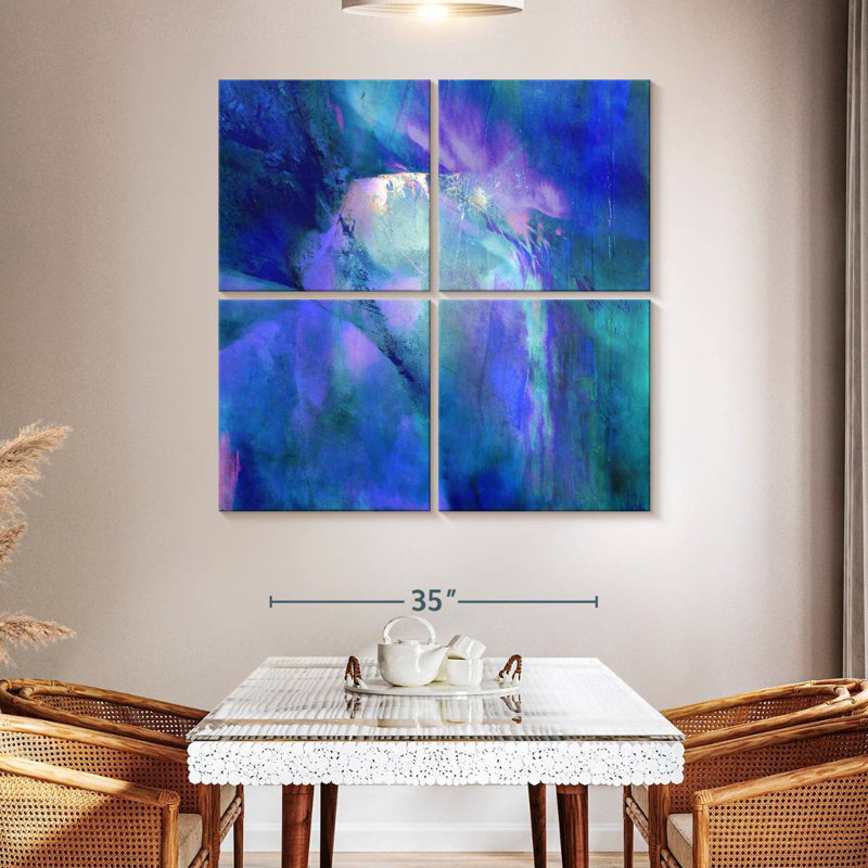 Harmony In Blue And Purple