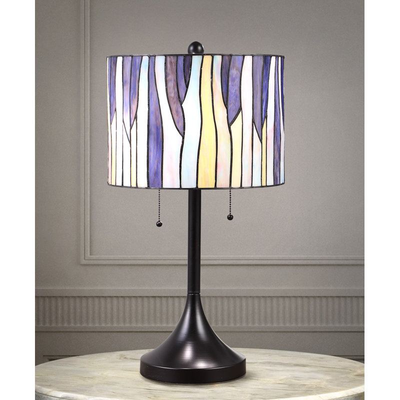 Mccant Table Lamp, Purple