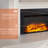 Otwin Symple Stuff 37 " W Black Electric Fireplace Insert with BTU 4600