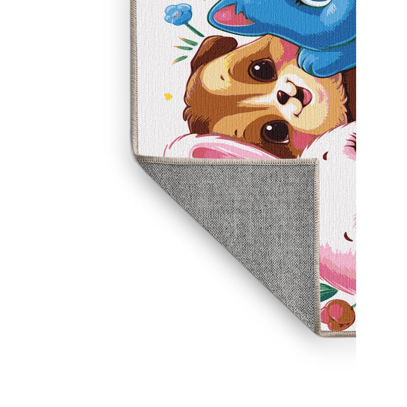 Tapis pour enfant Harper, Rectangulaire 2 pi x 3 pi
