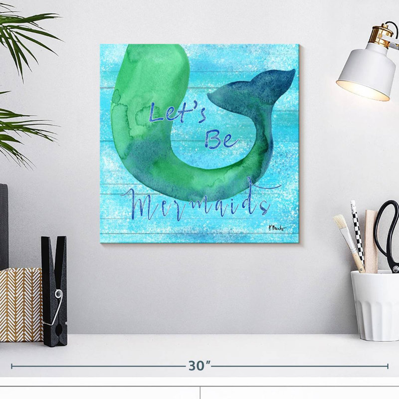 Kelan Mermaid Tail Shimmer I, H 16 po x l 16 po