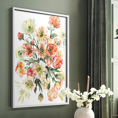 Icelandic Poppies I Framed Print - Solid Wood