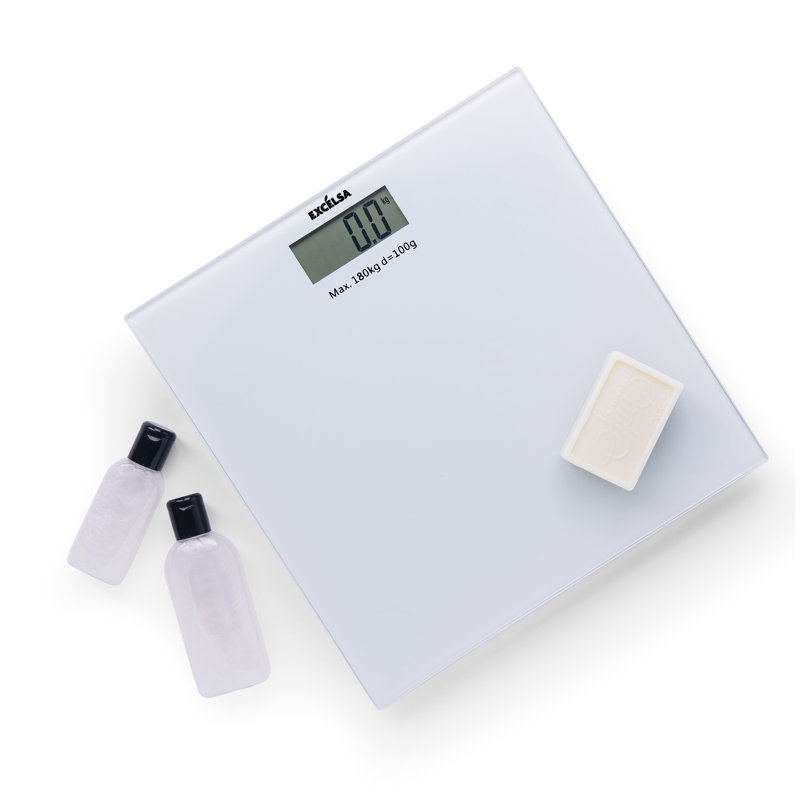 Excelsa Spa Digital Bathroom Scale, White