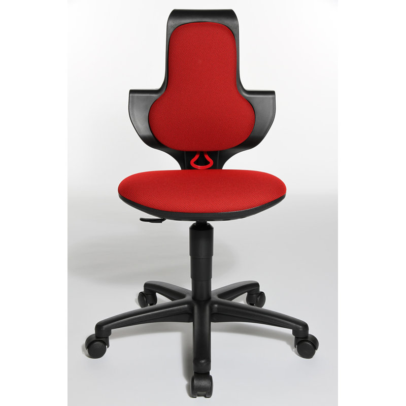 Office Chair, Red/Black
