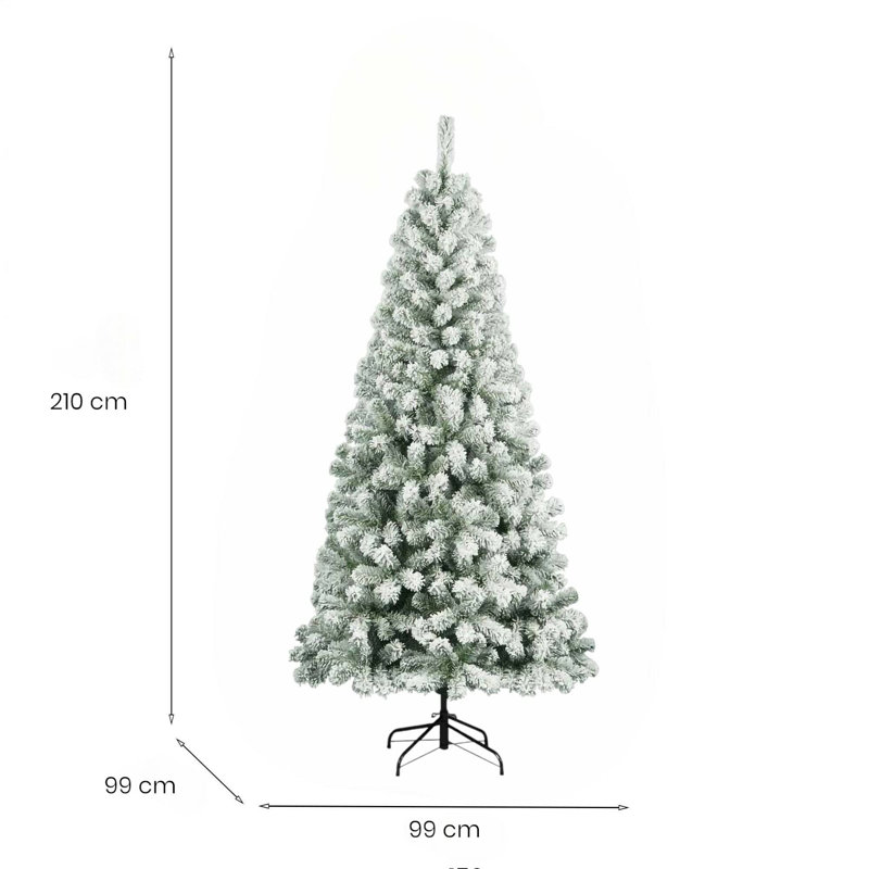 Artificial Pine Christmas Tree, 6.8'