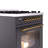 ILVE Nostalgie II Series 30 inch Dual Fuel Range with 5 Sealed Burners (Glass Door)-99299002-99298976
