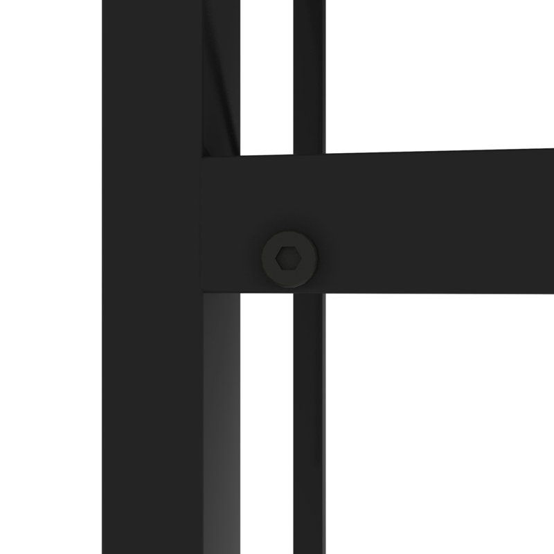 Ensemble de 2 tables basses, Noir, Noir