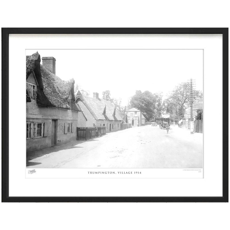 Huntingdon, Fountain Hotel 1906 by Francis Frith - Single Picture Frame Print, 28cm H x 36cm W x 2.3cm D