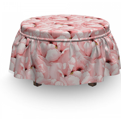 Box Cushion Ottoman Slipcover