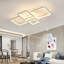 62cm 4-Light Square LED Ceiling Light