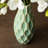 Modern Geometric Green Ceramic Table Vases