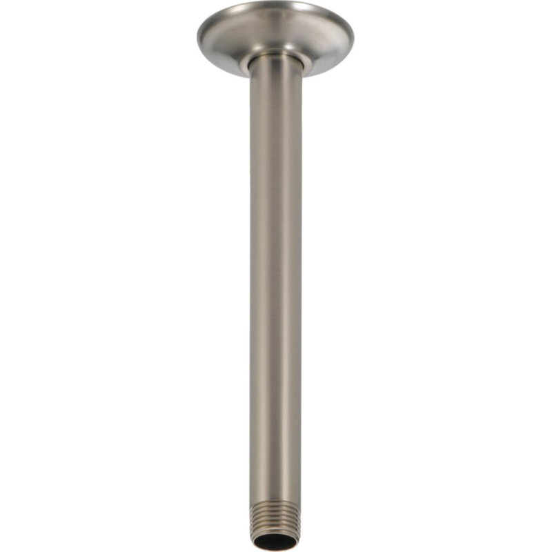 Universal Showering Components Shower Arm and Flange, Brilliance Stainless