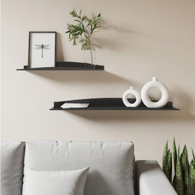 Ronella Metal Floating Wall Display Shelf
