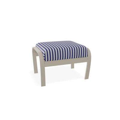 Askar Metal Outdoor Ottoman