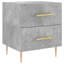 40cm W Iron Bedside Table-90406341-123767080