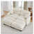 Beige + 2 sièges + 2 repose-pieds