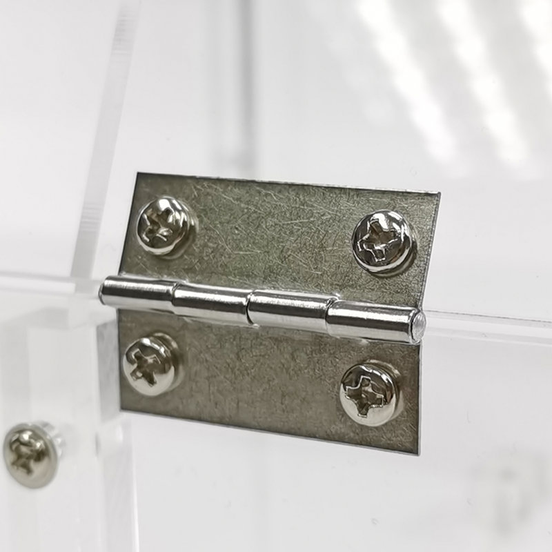 Clear Acrylic Rectangular Stackable Organizer with 4 Compartments