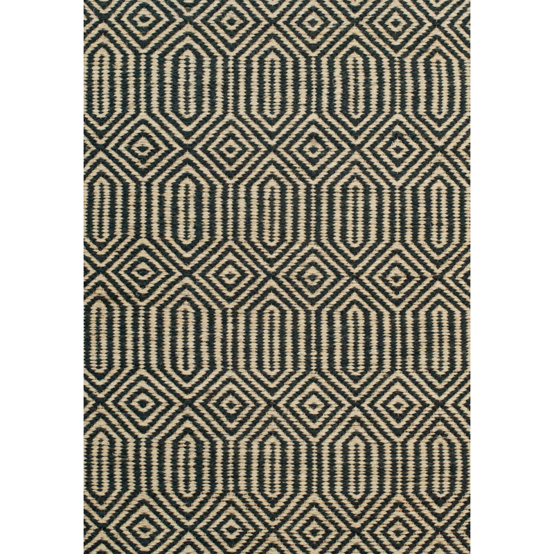 Geometric Indoor Rug, Rectangle 2'8" x 4'