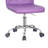 Norrin Armless Ergonomic Adjustable Swivel Office Chair with Wheels – Modern Rolling Computer Desk Chair, Comfortable Task Chair for Home Office, Study, or Vanity-19953526