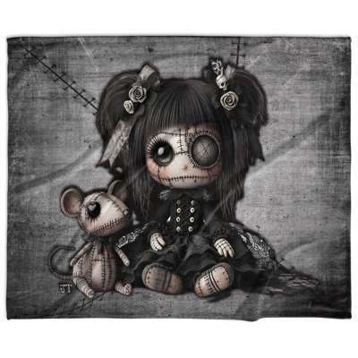 Little Stitch Ups Old Friends Mouse Velveteen Blanket