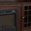 Meuble télé Classic Classic, portes en verre et rangement pour téléviseur de 65 po-349509261