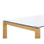 Halcyon Glass Top Metal Base Dining Table