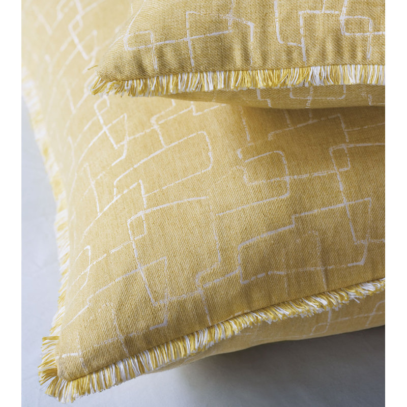 Taie décorative simple à motif de palmiers Euro par Barclay Butera