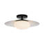 Cruz Glass LED Semi Flush Mount