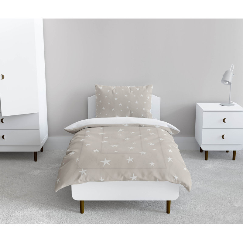Ensemble d'édredon léger Starry Night, Taupe
