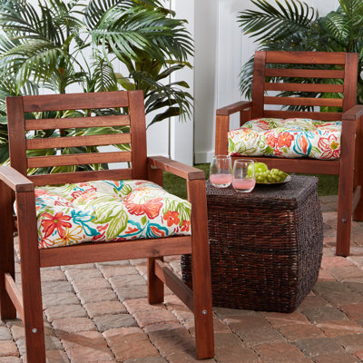 Shipton Outdoor 20'' Dining Chair Seat Cushion
