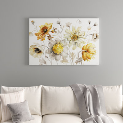 «Fields of Gold I» par Lisa Audit - reproduction d'art sur toile tendue