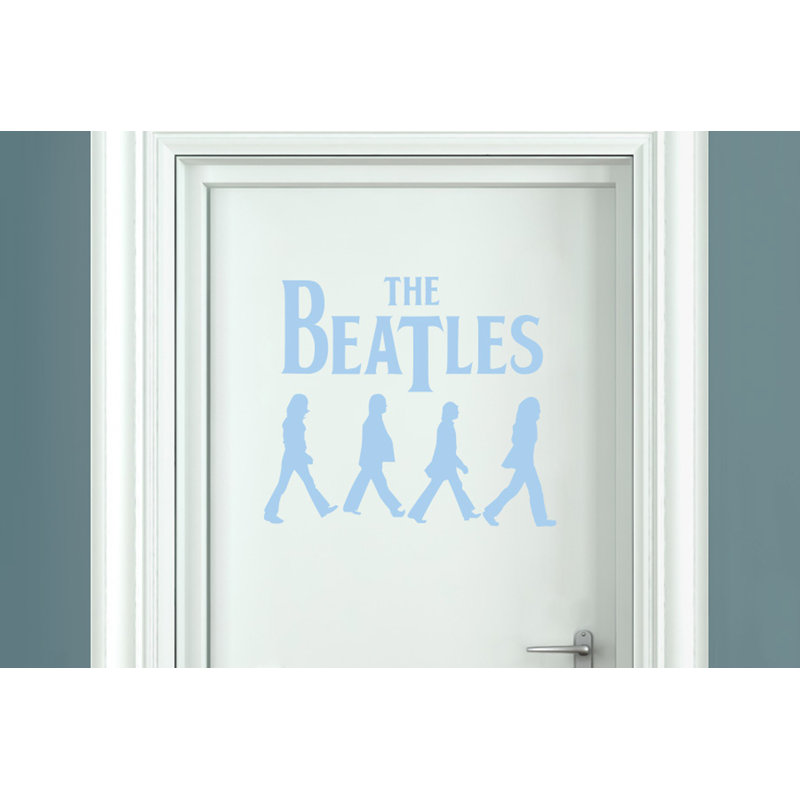 Entertainment Wall Decal, Light Blue