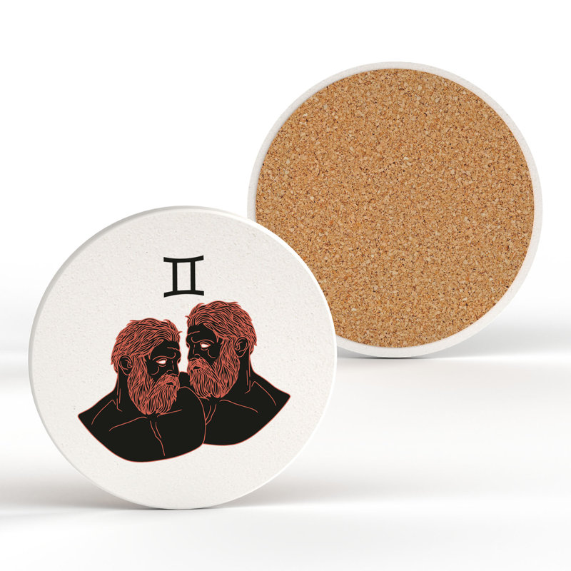 Kana Ceramic Round 1 Piece Coaster