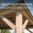 Meridian 12 Ft. W x 16 Ft. D Solid Wood Patio Gazebo