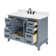 48'' Free Standing Single Bathroom Vanity with Quartz Top