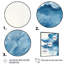 «Imperial Blue Solitude II», reproduction sur toile-1335990225-1335990226