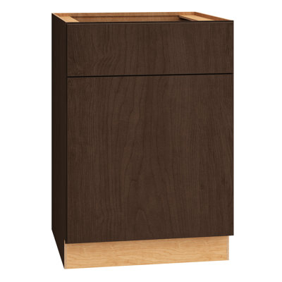 Dwelling Rosemont 21" W X 34.5" H X 24" D Fully Assembled 1-Door Base Cabinet With Drawer And Adjustable Shelf