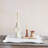 5'' H Paper Mache Tabletop Candlestick