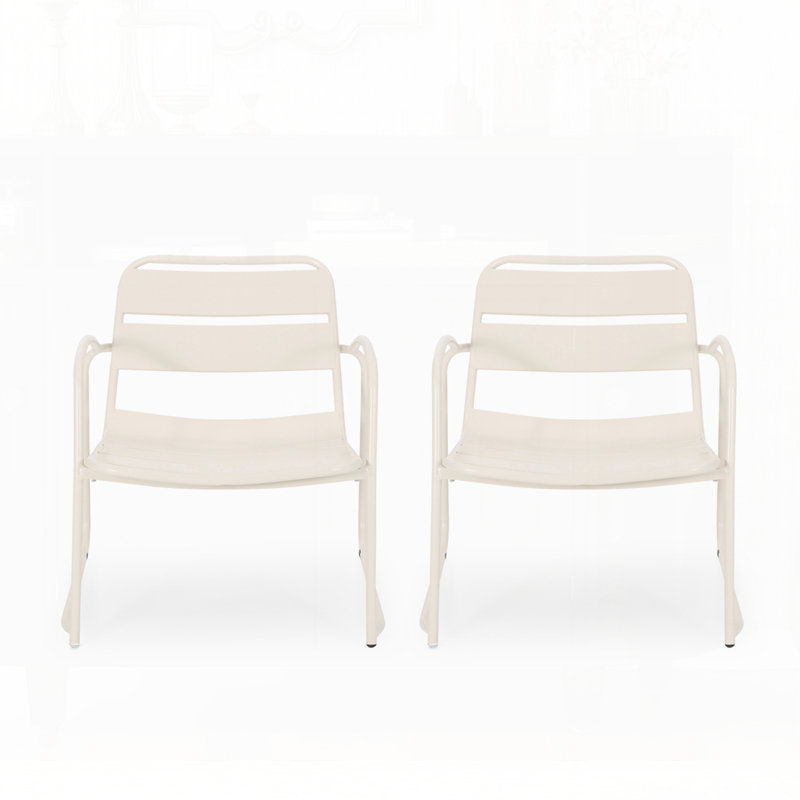 Ensemble de 2 chaises d'extérieur