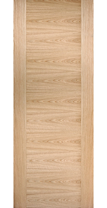 Sofia Prefinished Oak Internal Door, 198.1cm H x 61cm W x 3.5cm D
