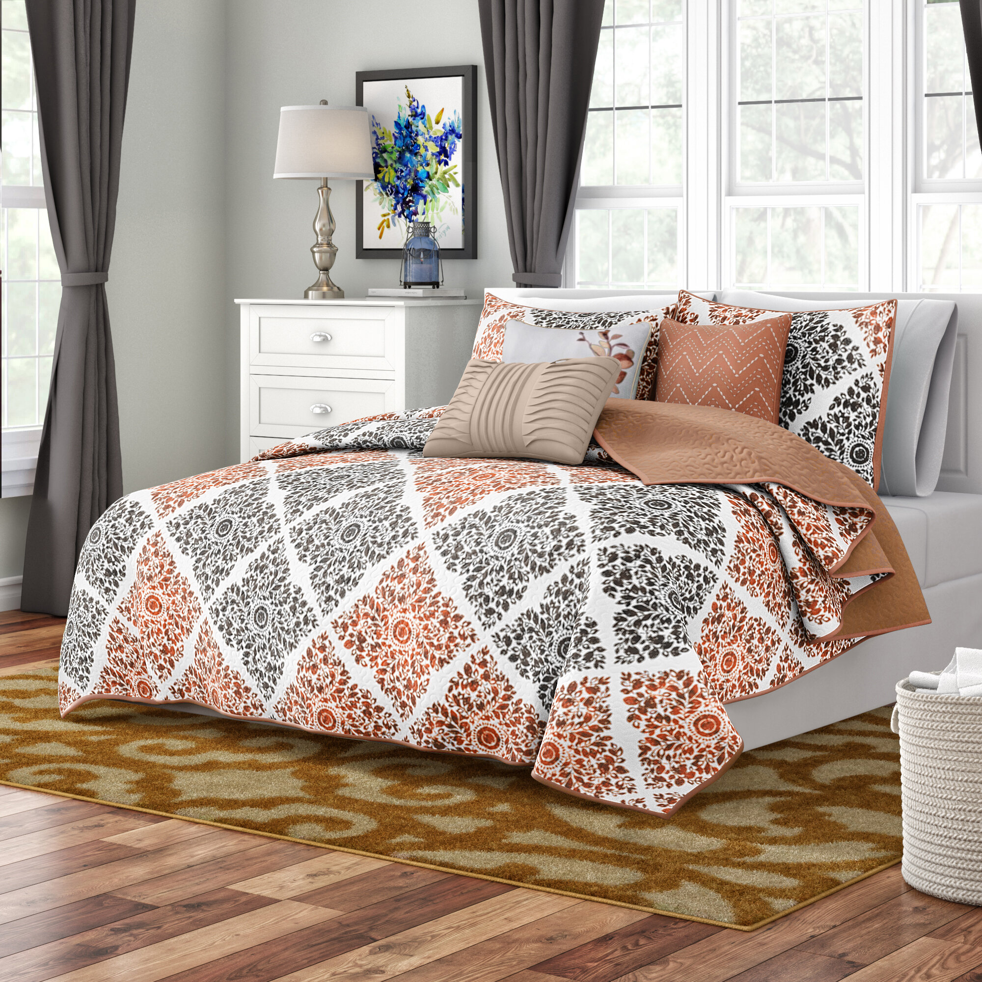 Bedding Sets with Pillow Shams & Throw Pillows - Wayfair Canada