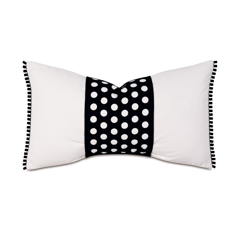 Appliqued Sunbrella® Outdoor Reversible Throw Pillow