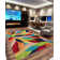 Modern Arriola Shag Abstract Geometric Rug For Living Room Bedroom