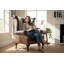 High Back Chesterfield Upholstered Wingback Chair-2068558324