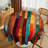 Vintage Ellis 152cm Round Wood Grain Pattern Party Picnic Dinner Decoration Table Cover
