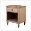 Table de chevet Victoria avec ports de chargement USB, rangement de tiroir et conception élégante pour les chambres modernes